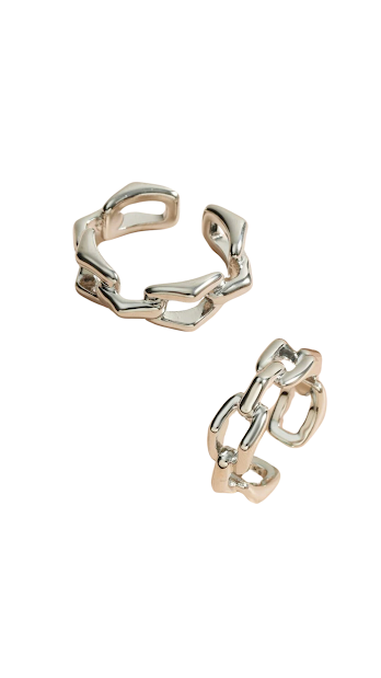 ANILLO ESLABONES SILVER