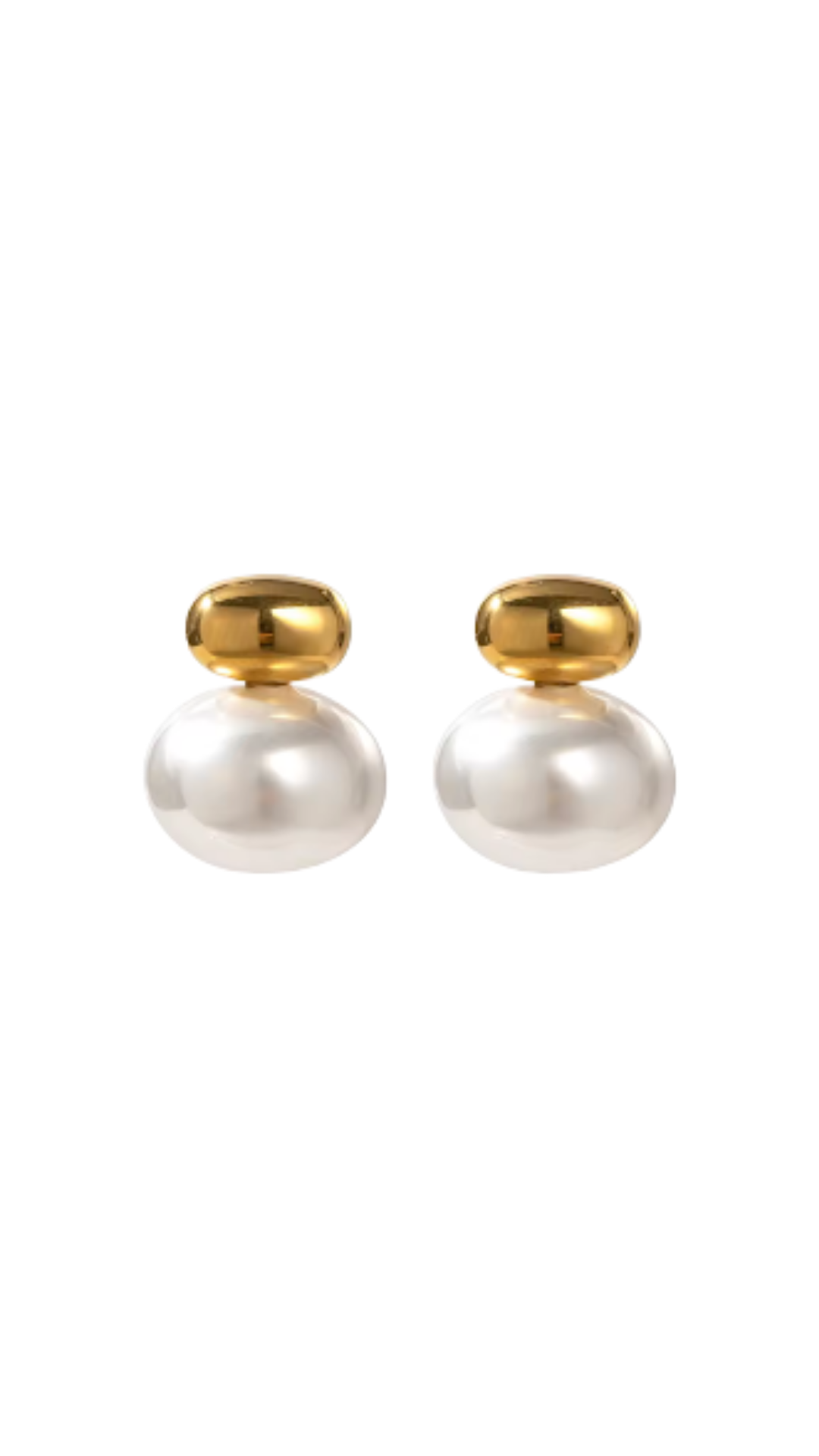 PENDIENTES DOBLE PERLA