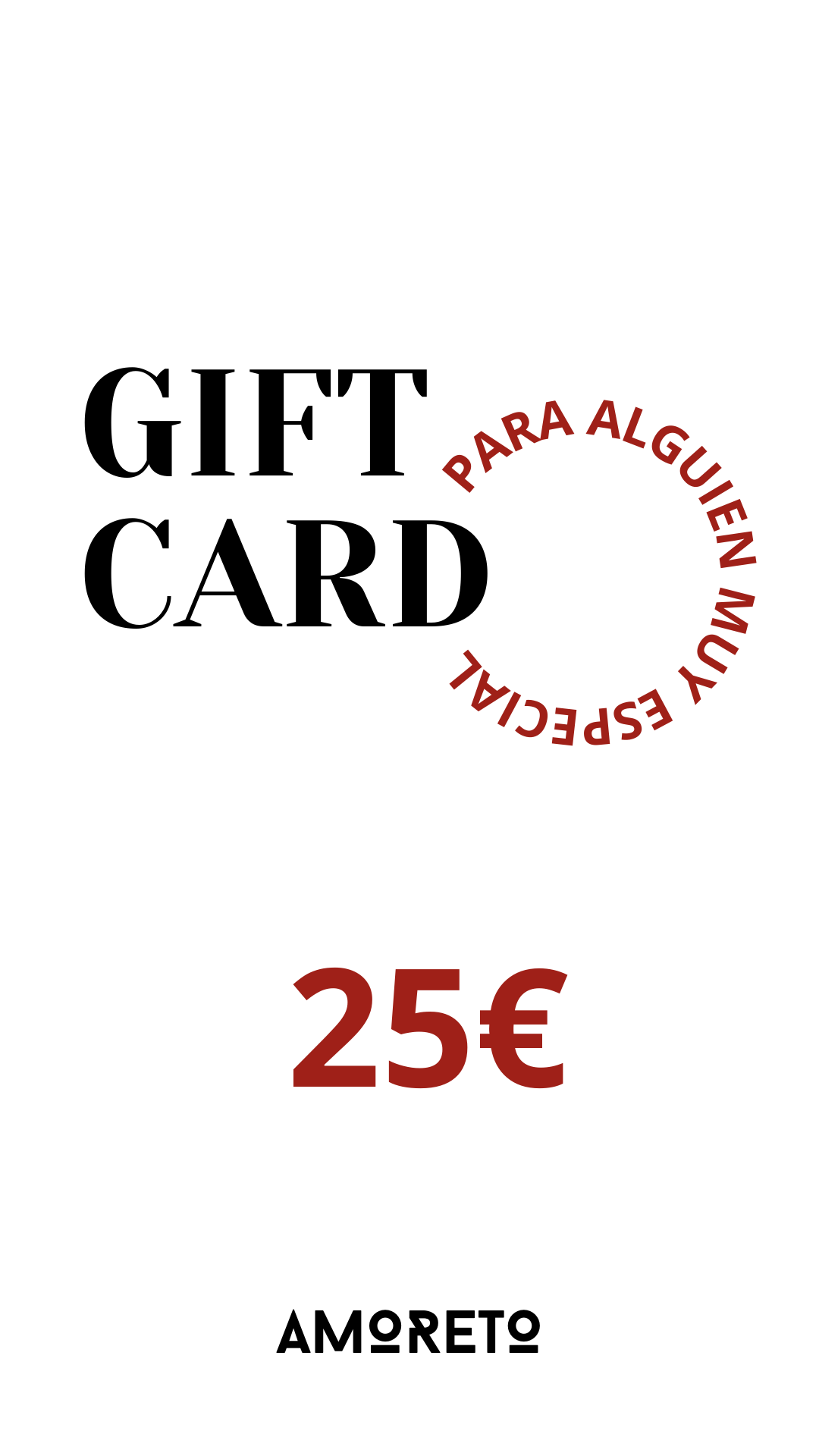 TARJETA REGALO